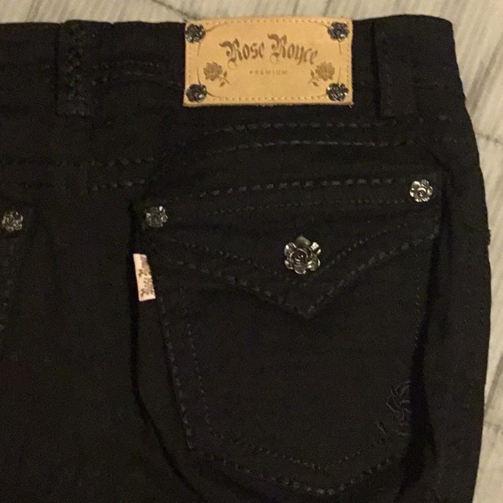 Rose Royce black skinny jeans